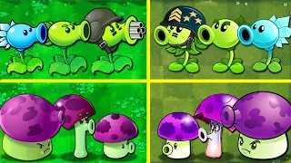 Random Team Plants PVZ 1 vs PVZ 2 - Who Will WIn? - Team Plant vs Team Plant Battlez