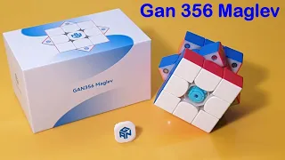 Gan 356 Maglev 3x3x3 puzzle unboxing, review, solves, disassembly