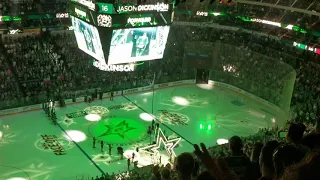 Dallas Stars 2018-2019 opener Player introduction