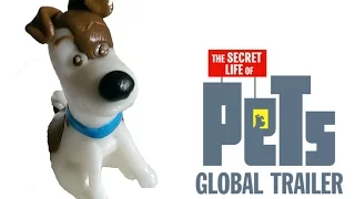 secret life of pets, max, DOG, toy tutorial, clay, play doh bunbum's channel