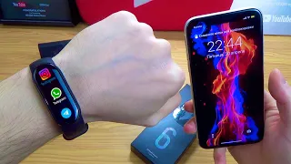 XIAOMI MI BAND 6 : Telegram, VK, Instagram, WhatsApp, Viber, Facebook, Будильник, SpO2, Звонки, SMS