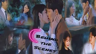 IU & Yeo Jin Goo 🌜 behind the scenes moments