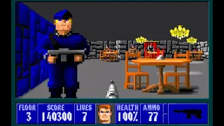 Wolfenstein 3D: Episode 6, Floor 3 (100% Clear!)