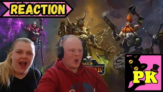 Non Gamer Wife Reacts to Warhammer Total War 3 Thrones of Decay Announcement Trailer