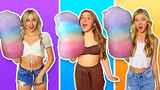 First To Finish GIANT Cotton Candy WINS Challenge 💗| Piper Rockelle