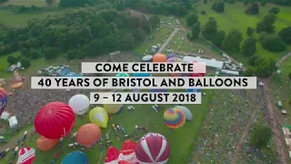 Bristol International Balloon Fiesta celebrates 40 years