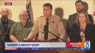 L.A. County sheriff's deputy killed in ambush shooting