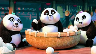 Todas las escenas más divertidas de Kung Fu Panda 1 + 2 + 3 🐼🥊