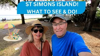 ST SIMONS ISLAND 2023! WHAT TO DO & SEE! The Lighthouse, East Beach, The Pier, Fort Frederica & MORE