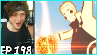 NARUTO VS DELTA! || KAWAKI'S SACRIFICE || Boruto Episode 198 Reaction