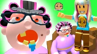 My Grandmas Crazy House ! Roblox Obby  Cookie Swirl C