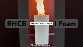 RHCB vs Floral Foam #satisfying #experiment #ASMR #FloralFoam #RHCB  ￼