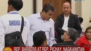 UB: Rep. Barbers at Rep. Pichay, nagkainitan sa pagdinig para sa panukalang Chacha