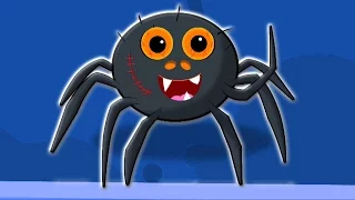 Incy Wincy Паук | Страшно Рифмы | Дети Песня | Rhymes For Kids | Itsy Bitsy Spider Song