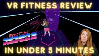 VR FITNESS REVIEW | Synth Riders (in under 5 minutes)