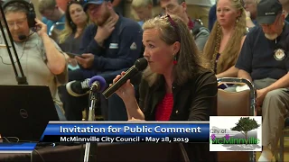 McMinnville City Council Meeting 5/28/19 (1 of 2)