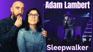 Adam Lambert - Sleepwalker (REACTION) with my wife