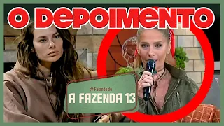 🐔A Fazenda 13: "QUANDO UMA MULHER ALCOOLIZADA DIZ SIM, TAMBÉM É NÃO!", diz Adriane Galisteu