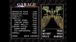 Armored Core [PS1] Weapons