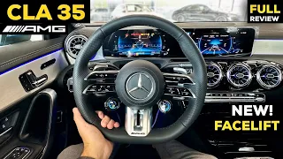 2024 MERCEDES CLA 35 AMG NEW FACELIFT The BEST Entry AMG! FULL In-Depth Review Interior