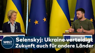 Von der Leyen: Analyse von EU-Beitrittsantrag der Ukraine bald fertig | WELT DOKUMENT