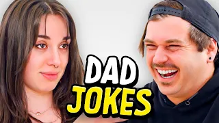 Dad Jokes | Don't laugh Challenge | Abby vs Matt 2 | Raise Your Spirits