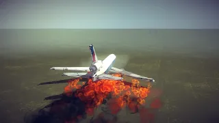 Delta Airlines Flight 191 Crash Animation | Besiege