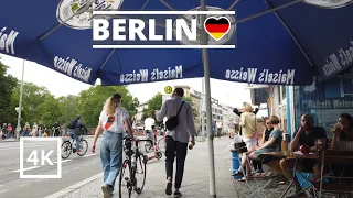 [4K] Day Walk in the ghetto and hipster district of Berlin | Germany