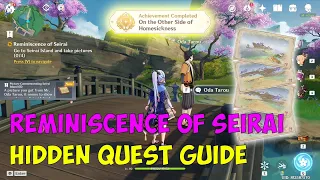 Reminiscence of Seirai - Hidden Quest & Achievement - Genshin Impact