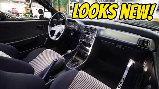 1988 CRX Si Restore Part 45 - Interior & Sunroof!