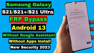 Samsung S21/S21+/S21 Ultra FRP Bypass/Unlock Google Account Lock Android 13 | Final Method 2023