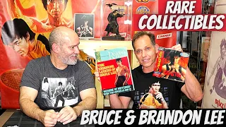 BRUCE LEE & Brandon Lee Rare Collectibles!