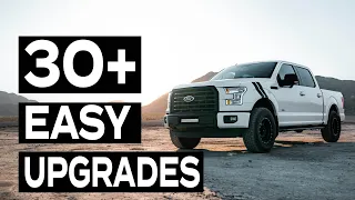 30+ Easy Truck Upgrades | Ford F150