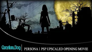 Persona (PSP) | Upscaled Opening Movie | Persona 25th