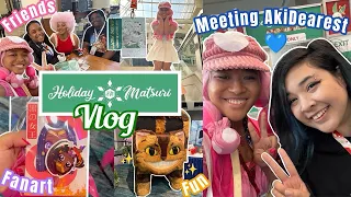 Holiday Matsuri 2022 Vlog 💚❄️