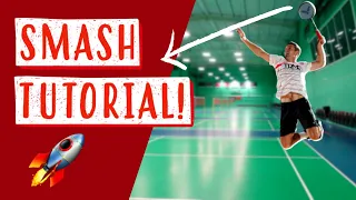 Badminton SMASH Tutorial - Improve Your POWER and Timing!