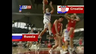 RUSSIA vs CROATIA / 1993 EuroBasket / Semi - Final