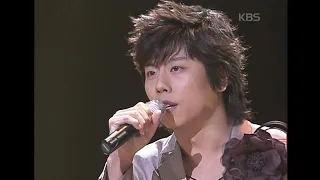 박효신(Park Hyoshin) - 눈의 꽃 [윤도현의 러브레터] | KBS 20041224 방송