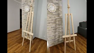 How to make an adjustable painting easel