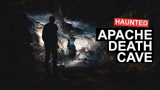 We Explore the Haunted Apache Death Cave Beneath a Ghost Town