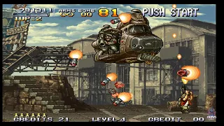 Metal Slug 1 Complete Gameplay Neo Geo HD