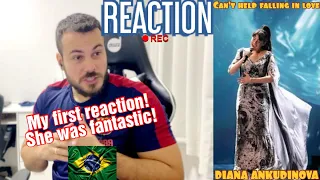 REACTION Diana Ankudinova - Can't help falling in love | ROUND 1 | GRAMMY AWARDS |😮| REACT | 🇧🇷🇨🇴#69