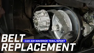 How To Change the Drive Belt on a Can-Am Maverick Trail/Sport