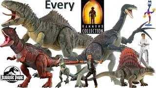 Every Mattel Jurassic Park Hammond Collection Action Figure 3.75" Comparison List Toys