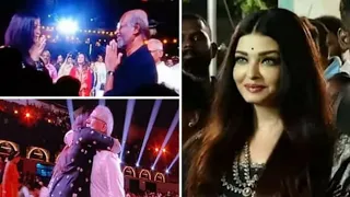 Aishwarya Rai ने भारी भीड़ में Rajinikanth के Feet Touch करते Video Viral।aishwarya l bollywood news