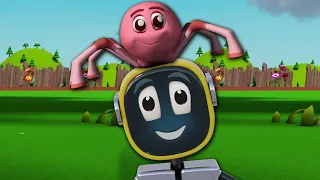 Itsy Bitsy Spider Song | Many More Nursery Rhymes & Kids Songs By Robogenie