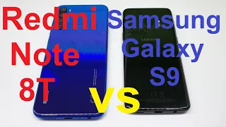 Redmi Note 8T vs Samsung Galaxy S9 - SPEED TEST + multitasking - Which is faster!?