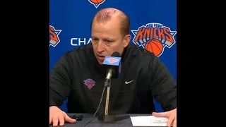 Knicks Coach Tom Thibodeau Rips RJ Barrett After Loss To The Nuggets!