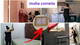 ARRUMANDO A CASA EM *DUAS HORAS* será que deu tempo !?