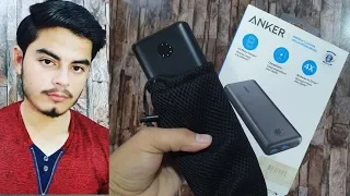 Anker PowerCore 20000 mAh || Best Power Bank with Quick charger || Unboxing+Review || URDUHindi🔥